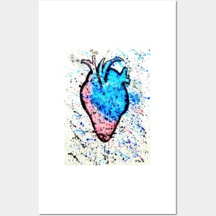 Transgender Heart Posters and Art